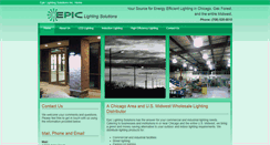 Desktop Screenshot of epiclightingsolutions.com